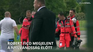 Robert Fico megjelent a nyilvánosság előtt, most először a májusi merénylet óta