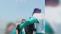 Vinicius y Militao visitaron a los Miami Dolphins