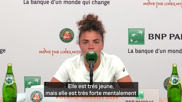 Roland-Garros - Paolini : Andreeva est très forte mentalement