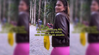 Turista sofre tentativa de 'assalto' de macaco no Parque Lage e vídeo viraliza