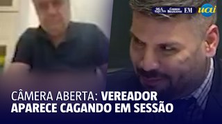 Vereador do RJ é flagrado defecando em videoconferência