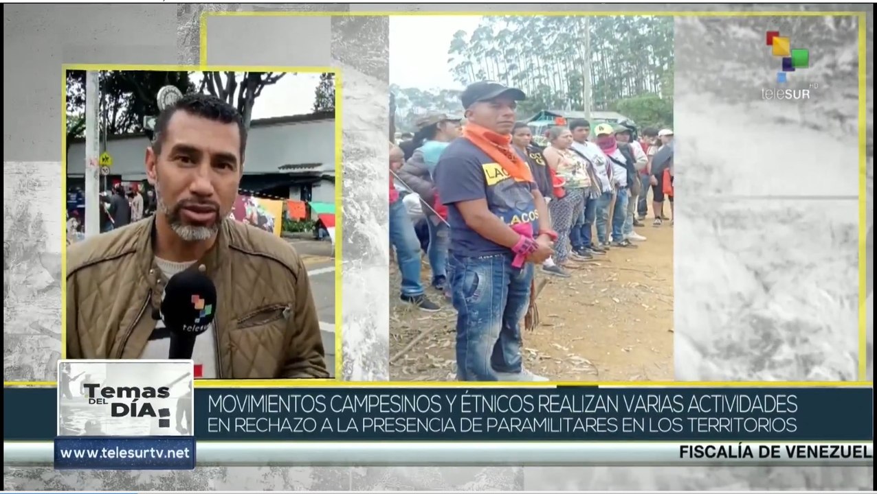 Organizaciones sociales exigen eliminar el paramilitarismo en Colombia
