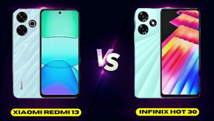 Xiaomi Redmi 13 vs Infinix Hot 30