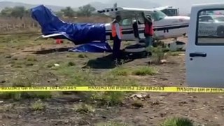 Por esta razón, una avioneta tuvo que realizar aterrizaje de emergencia en Carretera Chapala