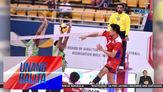 Men's team ng Alas Pilipinas, panalo laban sa Indonesia sa 2024 AVC Challenge Cup | Unang Balita