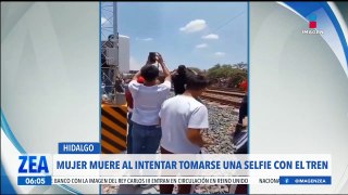 Mujer muere al intentar tomarse una selfie con 