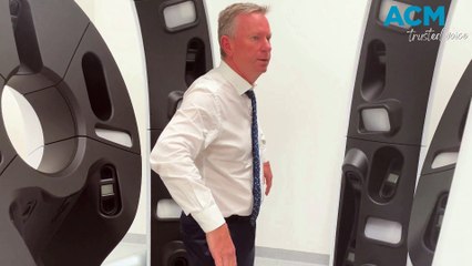 CEO of Melanoma Institute Australia Matthew Browne explains how the new Vectra 3D imaging machine works