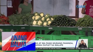 P29/kilo na bigas at iba pang murang paninda, pinilahan sa Kadiwa Outlet sa Malate | Unang Balita