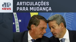Arthur Lira e Bolsonaro discutem sucessão da presidência da Câmara