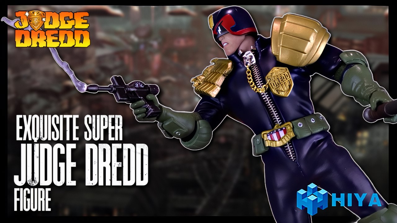 Hiya Toys Judge Dredd Exquisite Super Series Judge Dredd 1/12 Scale Figure