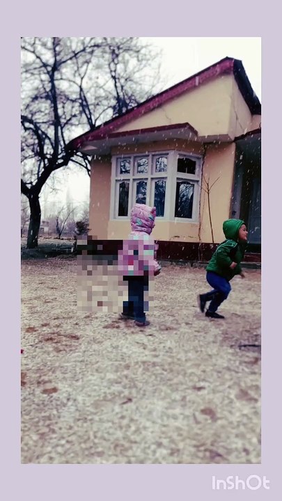 Kids and snow
