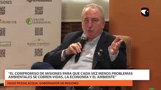 “El compromiso de Misiones para que cada vez menos problemas ambientales se cobren vidas, la economía y el ambiente”