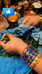 Green chilli lemon mixed pickle