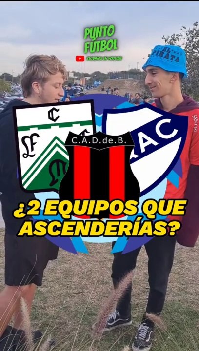 ¿2 Equipos que ascenderías?
