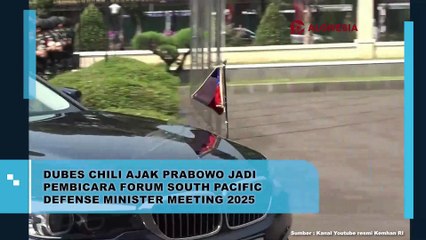 Dubes Chili Ajak Prabowo Jadi Pembicara Forum South Pacific Defense Minister Meeting 2025