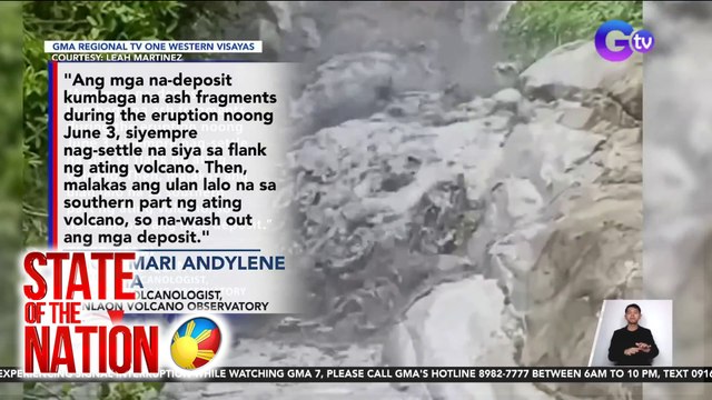 State of the Nation Part 1 & 3: Bulkang Kanlaon lahar flow; All-out support sa anak; Localized thunderstorms sa Manila; atbp.| SONA