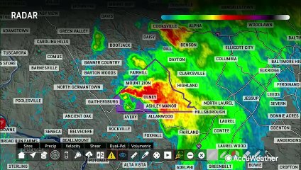 Tornado spins through Maryland