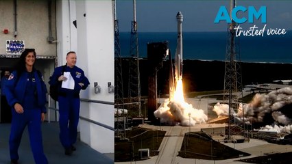 Boeing launches first crewed space flight