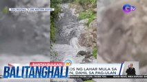 PHIVOLCS - Pag-agos ng lahar mula sa Bulkang Kanlaon, dahil sa pag-ulan | Balitanghali