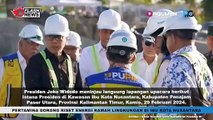 PRESIDEN JOKOWI TINJAU LANGSUNG LAPANGAN UPACARA BENDERA UNTUK PERSIAPAN HUT RI KE 79