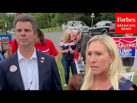 JUST IN: Marjorie Taylor Greene Endorses John McGuire Over Bob Good In VA's 5th District Primary