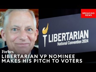 Libertarian VP Nominee Mike Ter Maat Makes His Pitch To Voters Disillusioned With Trump And Biden