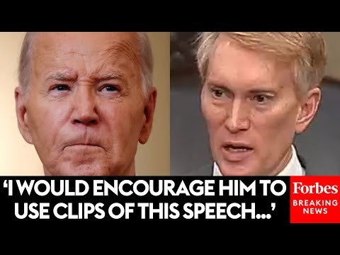 JUST IN: Lankford Eviscerates Biden's Border Policies, Mocks President For Using His Speech In Ads