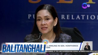 Usapin tungkol sa POGO, hiniling ni Sen. Hontiveros na iangat ng NSC kay PBBM | Balitanghali