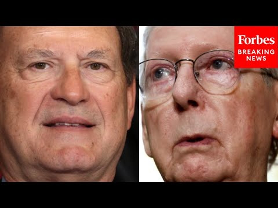 'So Profoundly Unserious': Mitch McConnell Hammers Dems For Demanding Alito Recusal From Trump Case