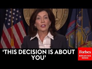 BREAKING: New York Gov. Kathy Hochul Announces Indefinite Pause On NYC Congestion Pricing
