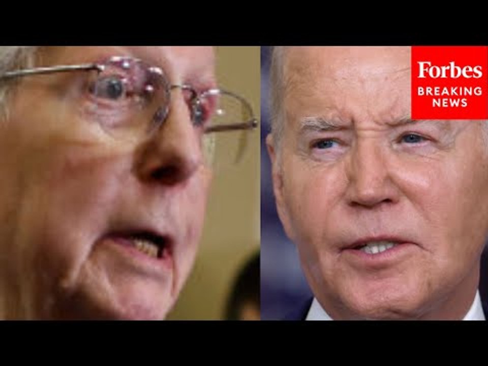 'Burying Working Families In Higher Costs': Mitch McConnell Slams Biden's 'Radical' Energy Policies