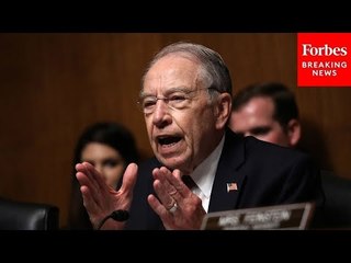 Grassley Bashes Democrats For Holding Climate Change Hearing In Budget Committee Amidst Inflation