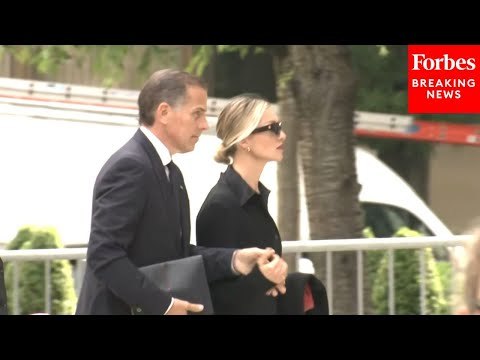 BREAKING NEWS: Hunter Biden Arrives For Hearing In Federal Gun Trial In Wilmington, Delaware