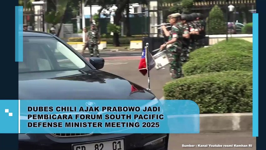 Terima Kunjungan Dubes Chile,  Prabowo Subianto Sampaikan Ingin Jadi Pengamat pada Forum South Pacific Defense Minister Meeting 2025