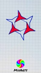 MixArts | How to Draw Aesthetic Figure Tutorial #art #3ddrawing #tutorial #aesthetic #principiante