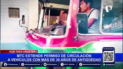 ATU sobre circulación de vehículos con más de 30 años de antigüedad: Satisfacen al usuario