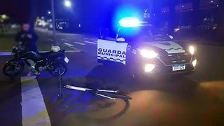 Ciclista fica ferido em colisão com motocicleta no bairro São Cristóvão