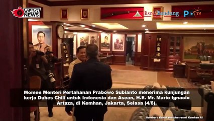 Dubes Chili Ajak Prabowo Jadi Pembicara Forum South Pacific Defense Minister Meeting 2025