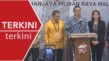 [TERKINI] Sidang media SPR mengenai PRK N.20, DUN Sungai Bakap