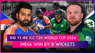 IND vs IRE ICC T20 World Cup 2024 Stat Highlights: India Beat Ireland By Eight Wickets