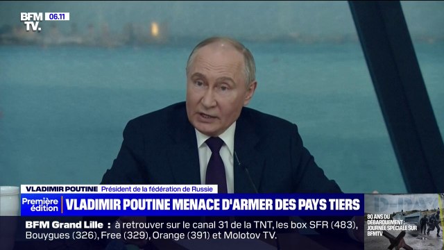 Poutine menace de livrer des armes à des pays tiers pour frapper les intérêts occidentaux