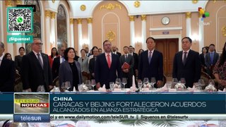 Caracas y Beijing fortalecieron acuerdos alcanzados en alianza estratégica