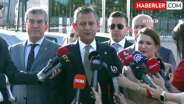 Özgür Özel'den Cumhurbaşkanı Erdoğan ile Akşener'in Beştepe'deki görüşmesine ilk yorum