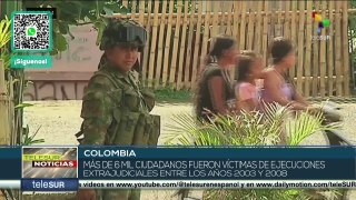 En Colombia más de 6 mil ciudadanos fueron víctimas en los años 2003 y 2008