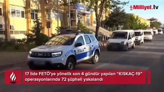 FETÖ'ye 17 ilde Kıskaç-19 operasyonu