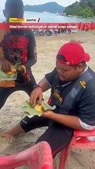 太豪迈还是太小包？Abang一口吃完一包Nasi Lemak🍚 - thumbnail