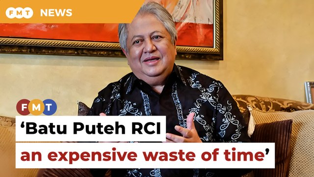 Batu Puteh RCI an expensive waste of time, says Zaid