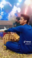 Tabla playing my son Faris shamir