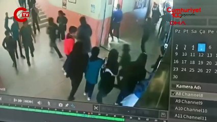 Fenalaşan öğrenci hastaneye kaldırıldı... Yakınları müdüre zincirle saldırdı 'Neden bize haber vermediniz'