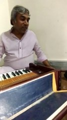 Harmonium play and sing a song ustad Ali Abid Khan